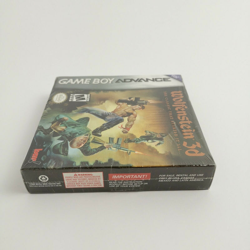 Nintendo Gameboy Advance Game " Wolfenstein 3D " NTSC-U/C USA | NEW NEW SEALED