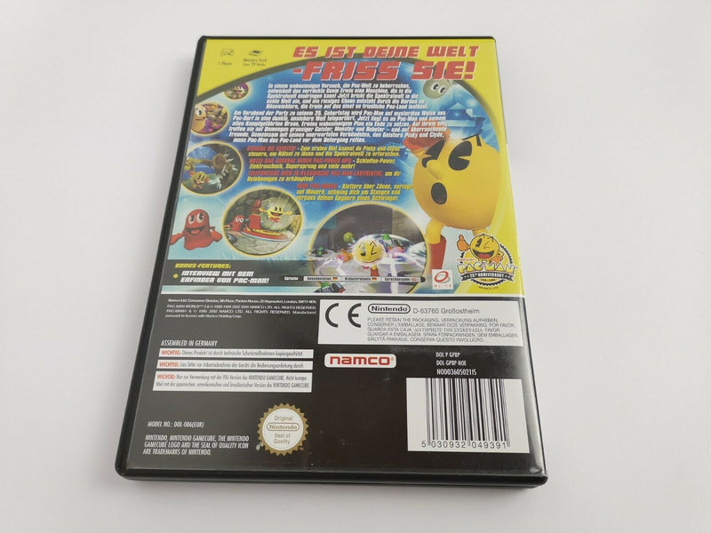 Nintendo Gamecube Game "Pac Man World 3" Game Cube | Original packaging | German PAL | Pac Man