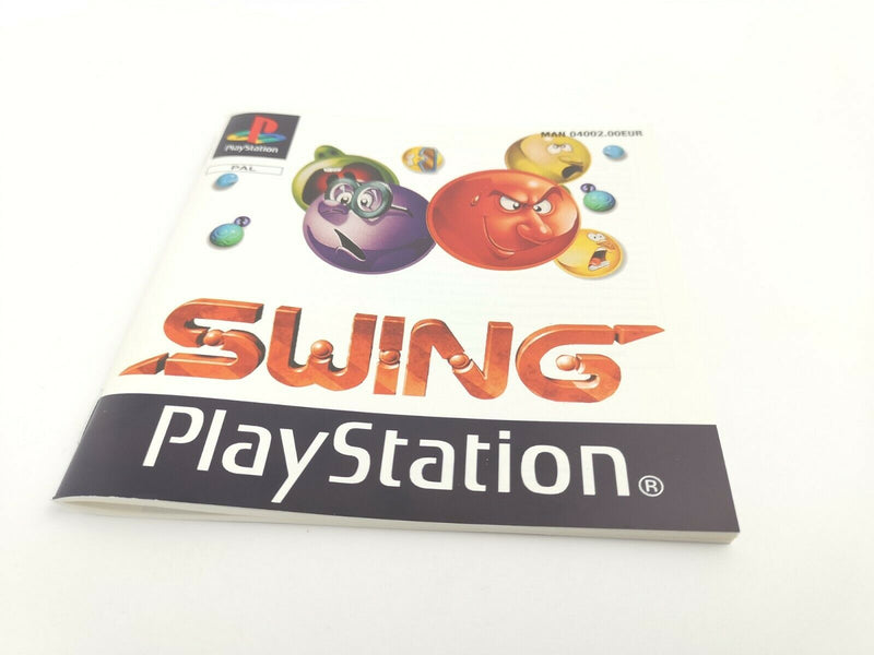 Sony Playstation 1 Spiel " Swing " Ps1 | Ovp | Psx | Pal