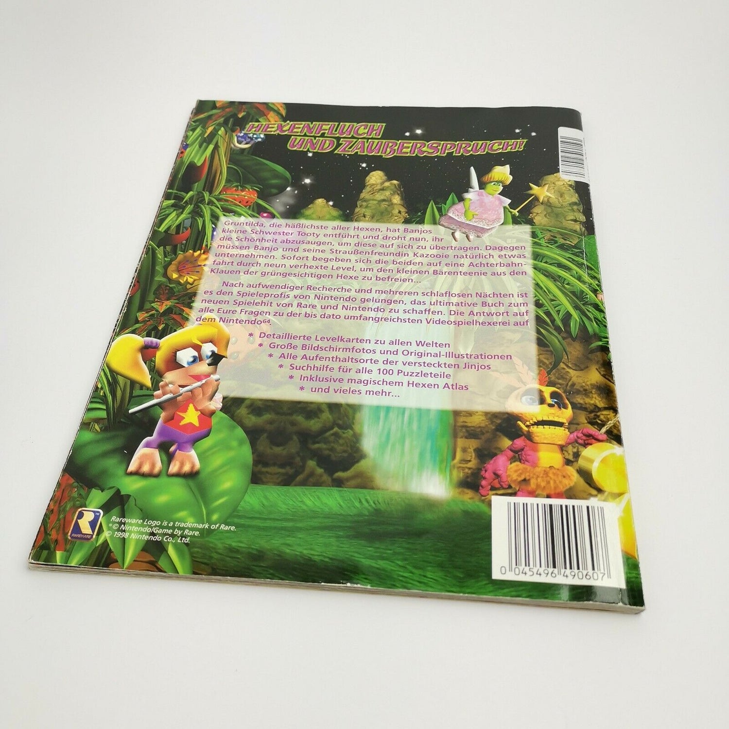 Der offizielle Nintendo 64 Spieleberater Banjo Kazooie | N64 | Lösungsbuch Guide