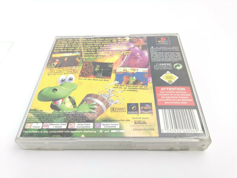 Sony Playstation 1 Spiel " Croc 2 " Ps1 | Psx | PsOne | Ovp | Pal