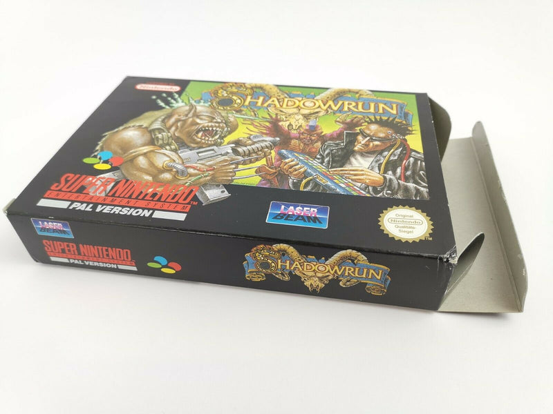 Super Nintendo game "Shadowrun" | Snes | Original packaging | Pal | CIB