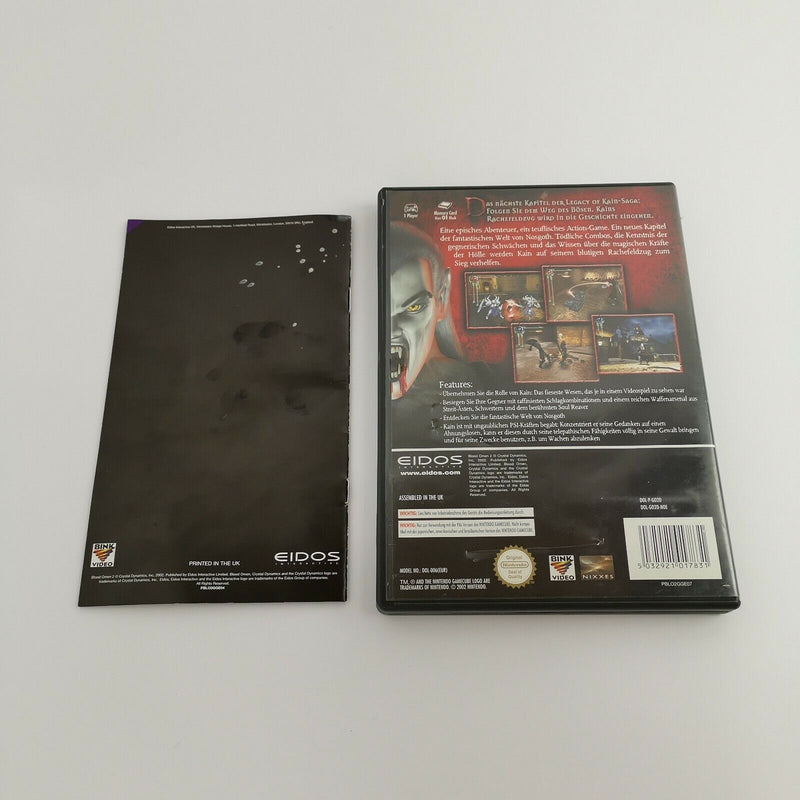 Nintendo Gamecube Spiel " Blood Omen 2 The Legacy of Kain Series " OVP | PAL NOE