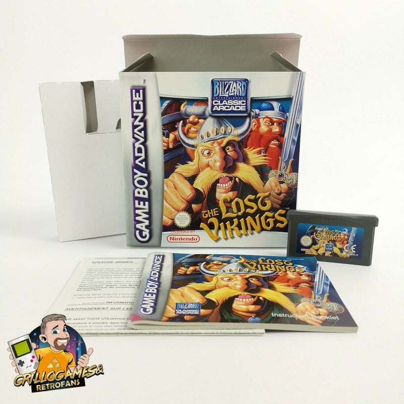 Nintendo Gameboy Advance game "The Lost Vikings" Game Boy GBA | Original packaging | PAL EUR