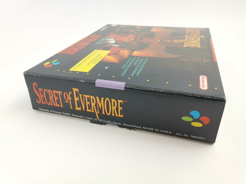 Super Nintendo game "Secret of Evermore" | Snes | Original packaging | Pal | CIB | * New *