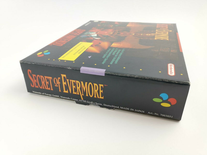 Super Nintendo Spiel " Secret of Evermore " | Snes | Ovp | Pal | CIB | * Neu *