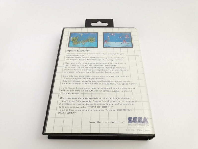 Sega Master System Spiel " Space Harrier " MasterSystem | OVP | PAL Spaceharrier