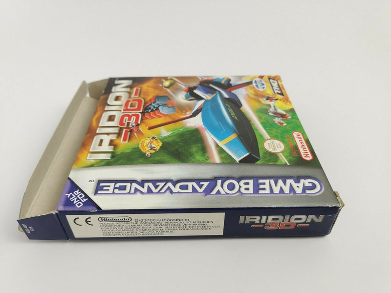 Nintendo Gameboy Advance Spiel " Iridion 3D " Game Boy GBA | OVP | PAL EUR