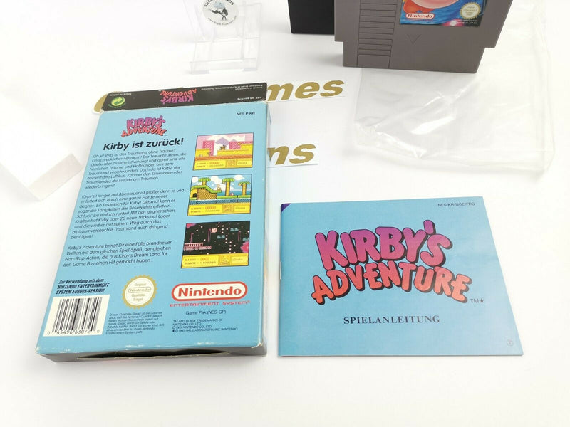Nintendo Entertainment System Spiel " Kirby´s Adventure " | NES | Ovp | Pal B