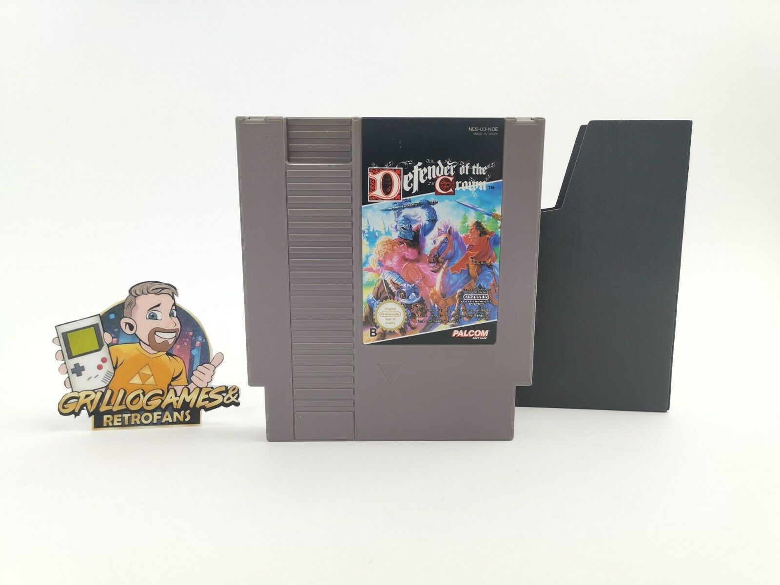 Nintendo Entertainment System " Defender of the Crown "Modul | Nes | Noe | Pal B