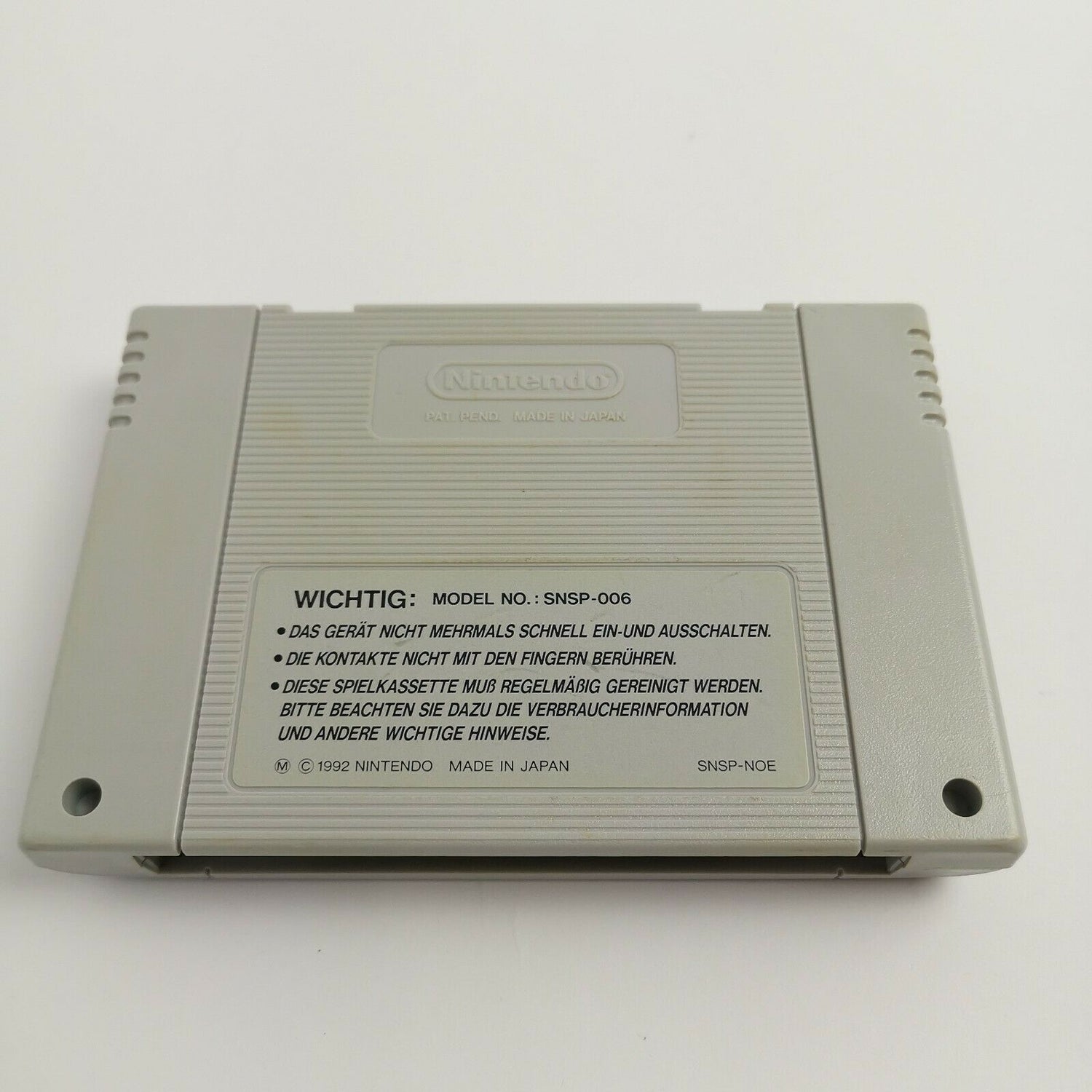 Super Nintendo game 