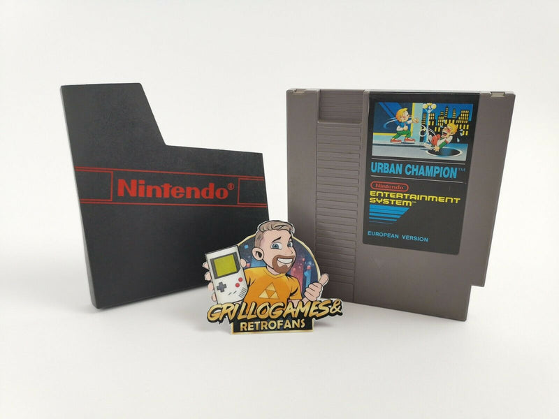 Nintendo Entertainment System game "Urban Champion" NES | Module | PAL-B