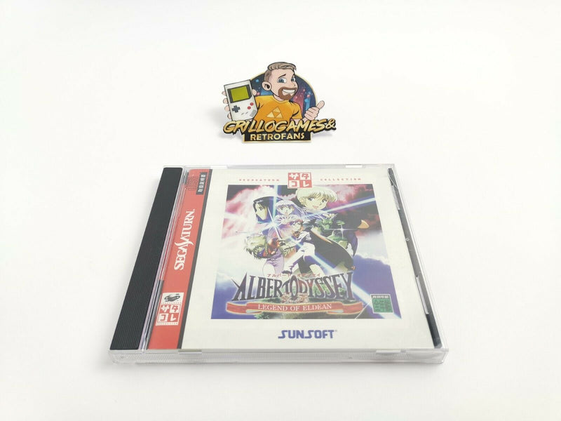 Sega Saturn Spiel " Albert Odyssey Legend of Eldean " | Ovp | jap. | SegaSaturn