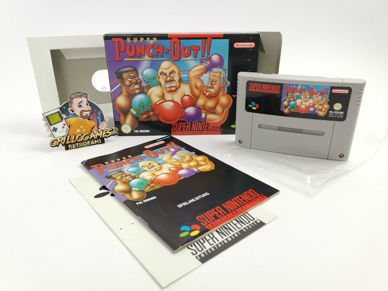 Super Nintendo Spiel " Super Punch Out " Snes | Ovp | Pal | NOE Super-Punch Out!