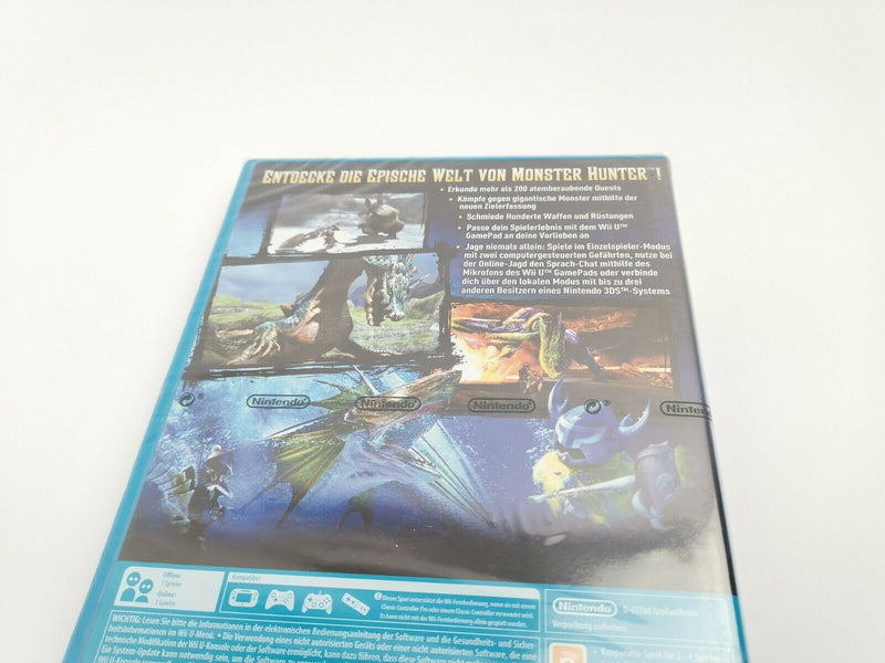 Nintendo Wii U Spiel " Monster Hunter 3 Ultimate "NEU NEW Sealed dt. Erstauflage
