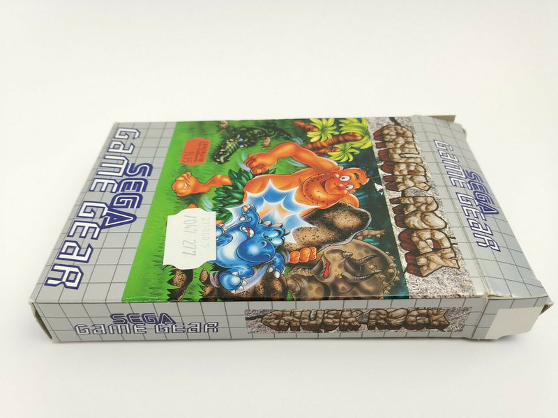 Sega Game Gear game "Chuck Rock" original box | Pal | GameGear