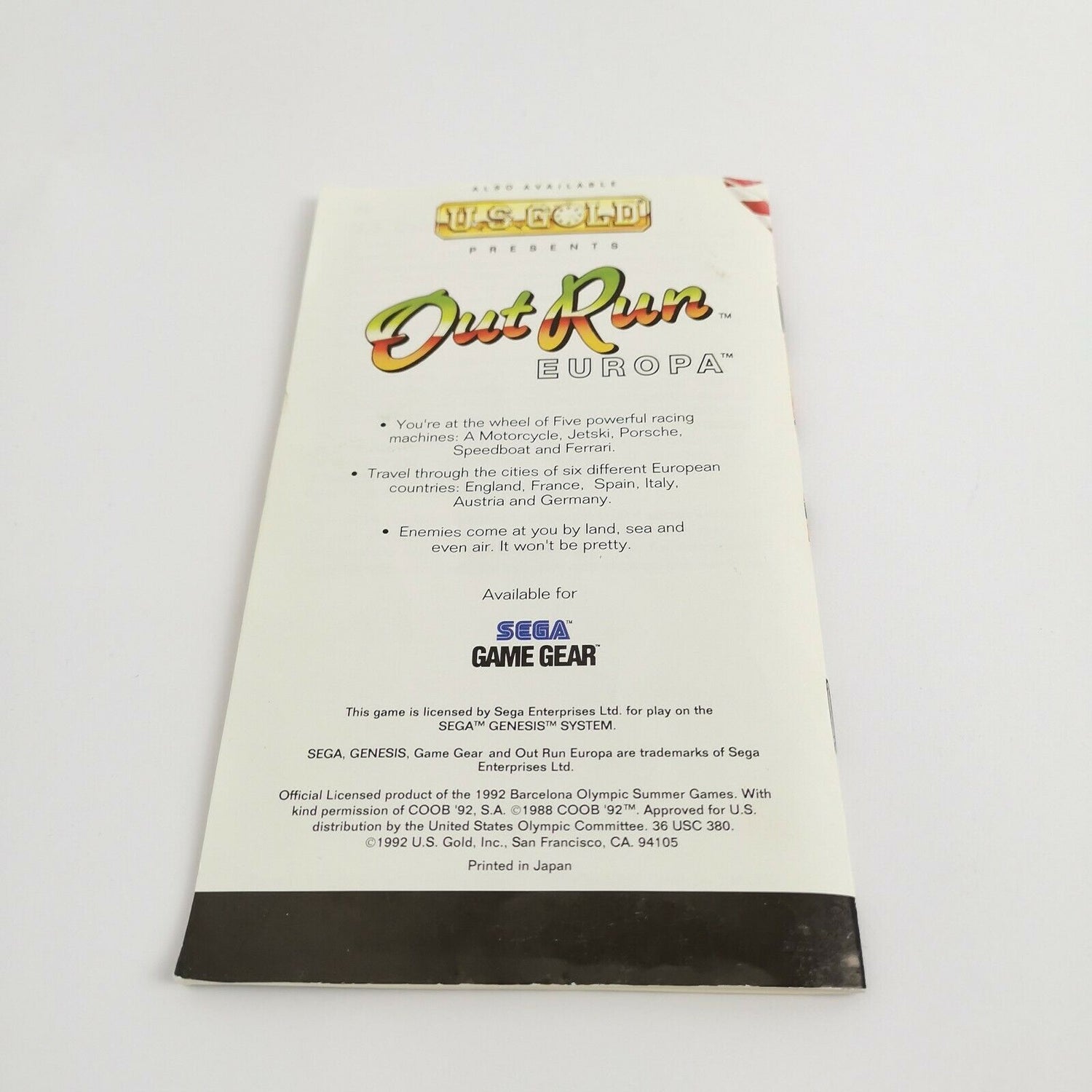 Sega Genesis Spiel 