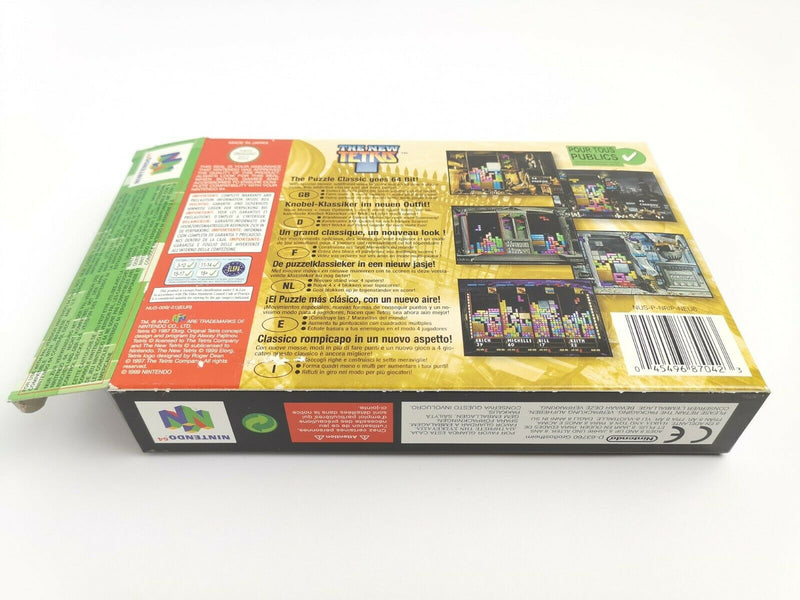 Nintendo 64 Spiel " The New Tetris " N64 | Ovp | Pal |