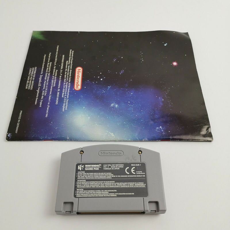 Nintendo 64 Spiel " Lylatwars + Spielanleitung " N64 | Modul Cartridge | PAL EUR
