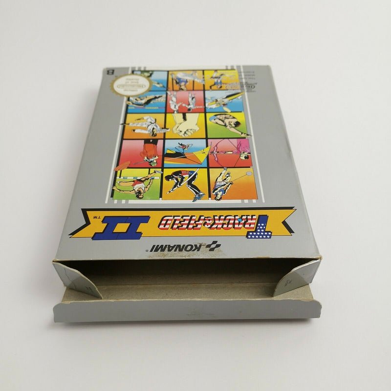 Nintendo Entertainment System game "Track &amp; Field II 2" NES | Original packaging PAL-B EEC