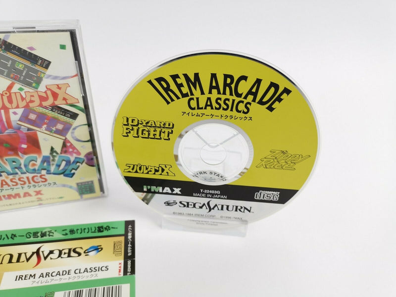 Sega Saturn Spiel " Irem Arcade Classics " | Ntsc-J | Ovp | Ss