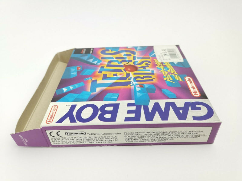 Nintendo Gameboy Classic Spiel " Tetris Blast " Ovp | Pal | Game Boy | GB