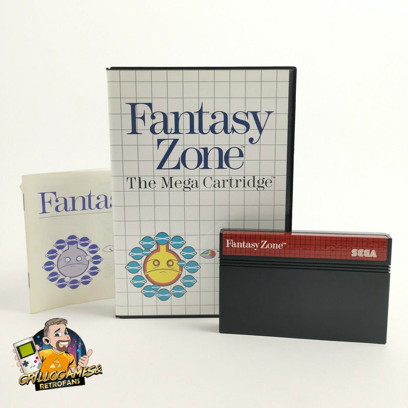 Sega Master System Spiel " Fantasy Zone " MS MasterSystem | OVP PAL Fantasyzone