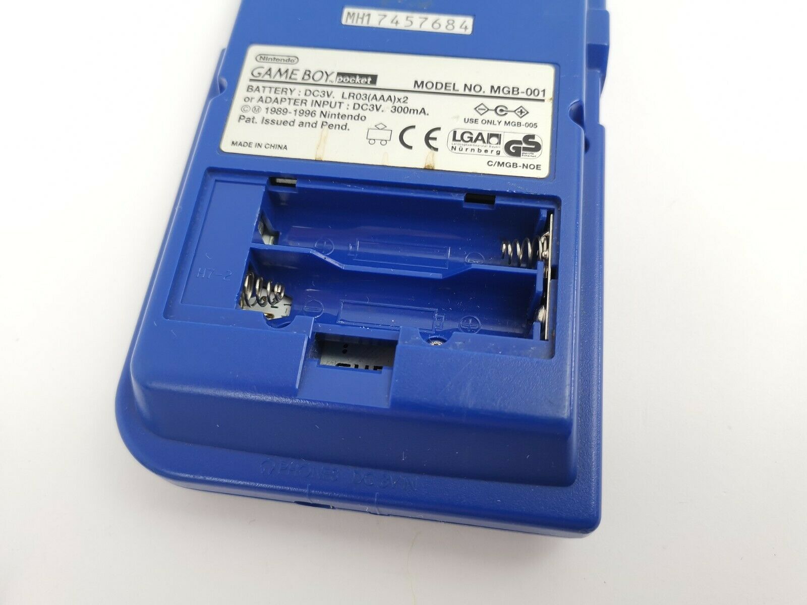 Nintendo Gameboy Pocket Konsole " Blau " mit Case | Ovp | Game Boy