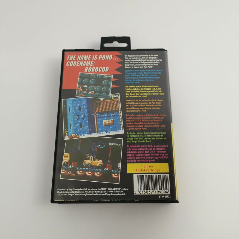 Sega Mega Drive Spiel " James Pond II 2 Codename Robocod " OVP | PAL Sega MD [2]