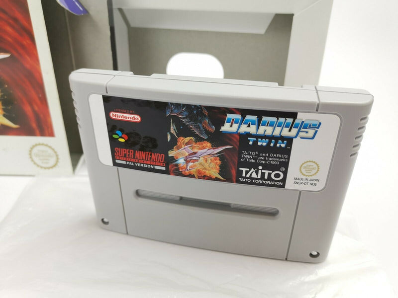 Super Nintendo Spiel " Darius Twin " Snes | Ovp | Pal | CIB