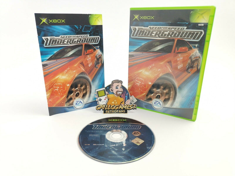 Xbox Classic Spiel " Need for Speed Underground " X-Box | PAL | OVP