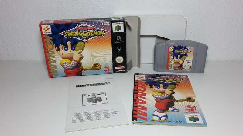 Nintendo 64 Spiel " Mystical Ninja Starring Goemon "