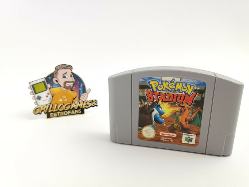 Nintendo 64 Spiel " Pokemon Stadium " Modul | Pal | N64