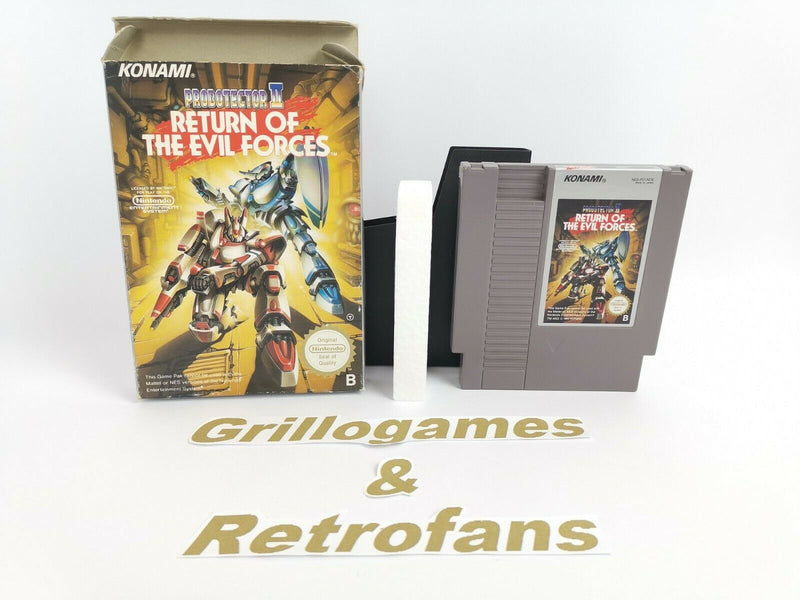 Nintendo Entertainment System" Probotector II Return of the Evil Forces "Ovp Nes