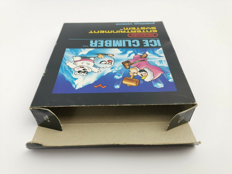 Nintendo Entertainment System game "Ice Climber" NES | Original packaging | PAL EEC
