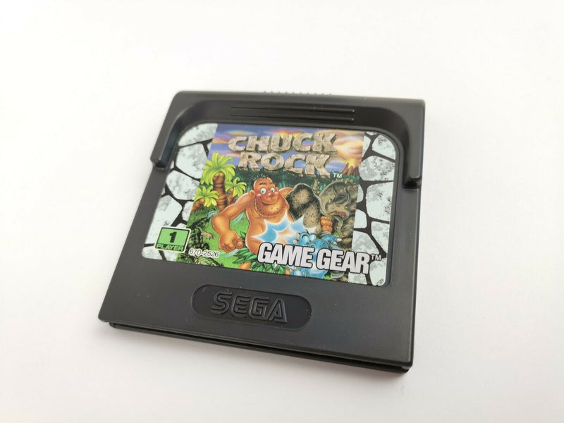 Sega Game Gear game "Chuck Rock" original box | Pal | GameGear