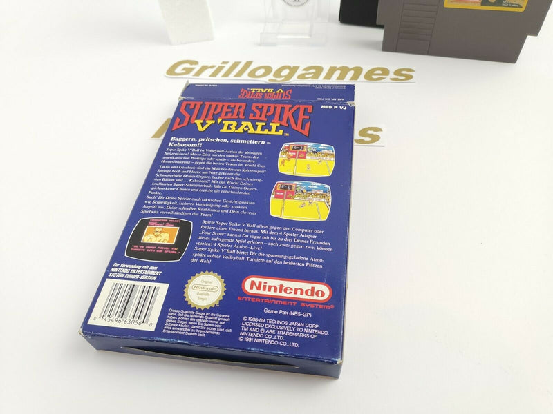 Nintendo Entertainment System "Super Spike V´Ball" NES |Ovp |Pal | volleyball