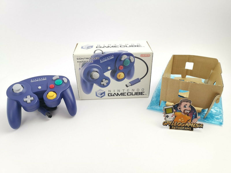 Nintendo Gamecube Controller Purple | Game Cube | Ovp | Pal | * Top Zustand
