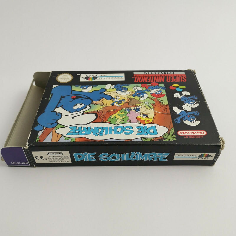 Super Nintendo Spiel " Die Schlümpfe " SNES | OVP | PAL Version NOE