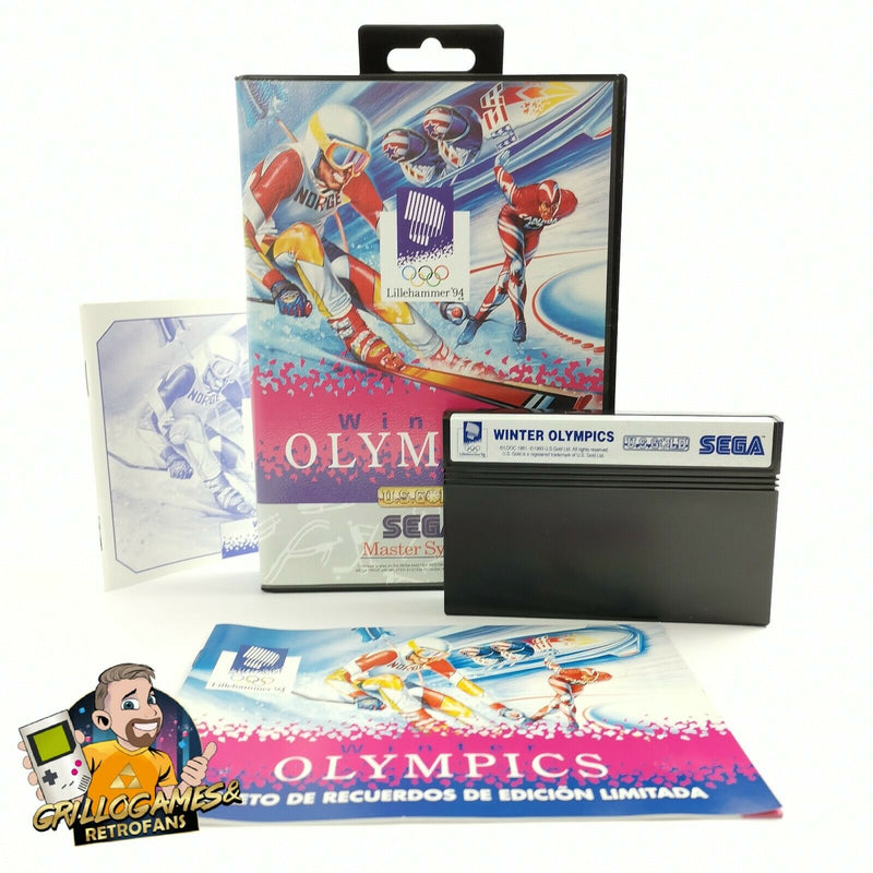Sega Master System Spiel " Winter Olympics " Lillehammer 94 MS | OVP | PAL