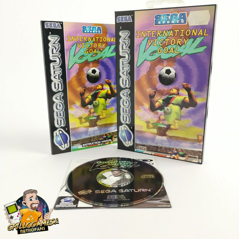 Sega Saturn Spiel " International Victory Goal " SegaSaturn | OVP | PAL Fußball