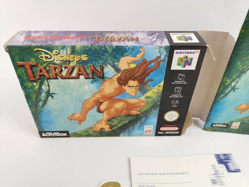 Nintendo 64 Spiel " Disneys Tarzan " | N64 | Ovp | Pal