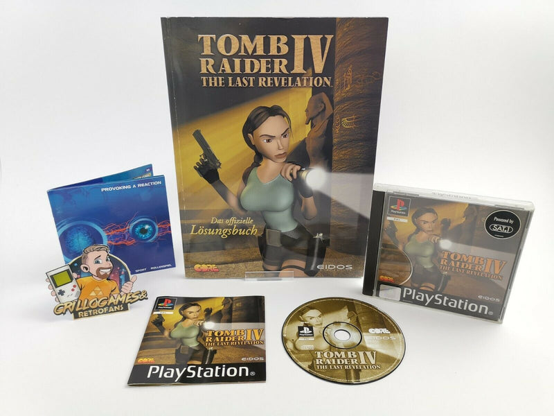 Sony Playstation 1 Spiel " Tomb Raider IV The Last Revelation " Ovp | Ps1