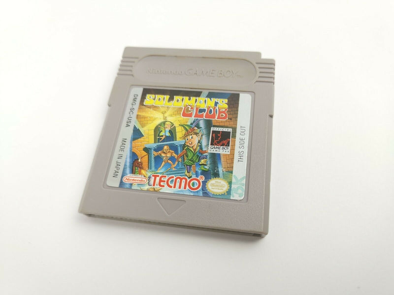 Nintendo Gameboy Classic Spiel " Solomon´s Club " Ovp | Ntsc | Usa