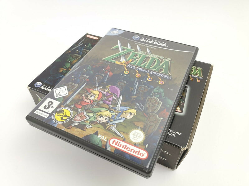 Nintendo Gamecube Spiel " The Legend of Zelda Four Swords Adventures " GC | Pal