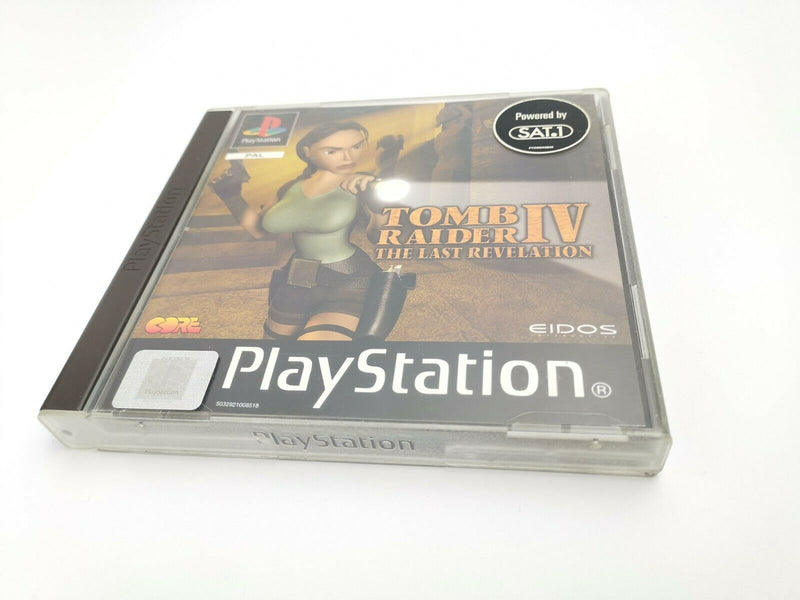 Sony Playstation 1 Spiel " Tomb Raider IV The Last Revelation " Ovp | Ps1