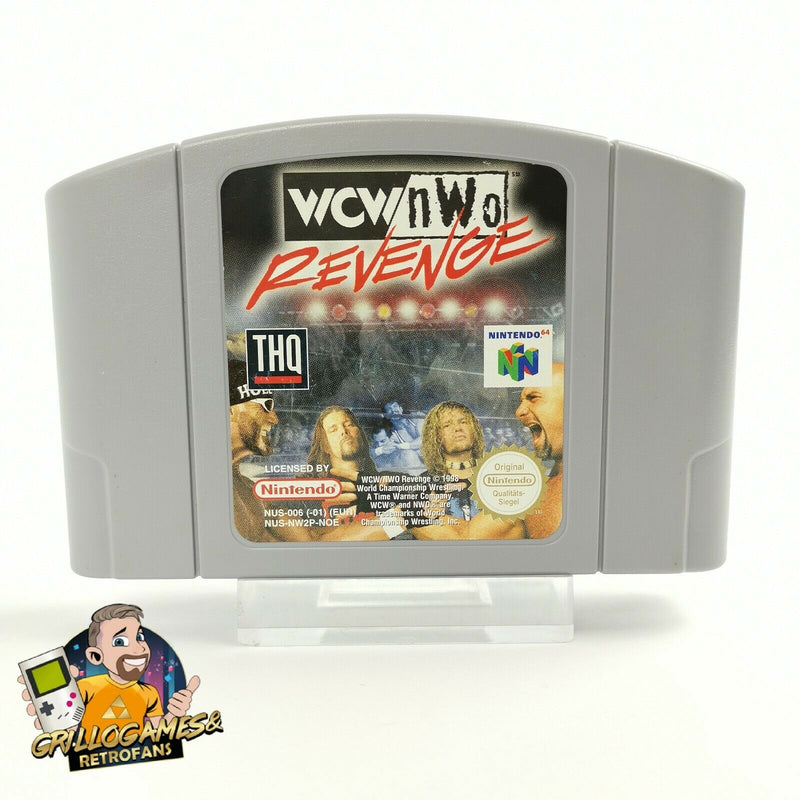 Nintendo 64 Spiel " WCW nWo Revenge " Wrestling N64 | PAL EUR | Modul Cartridge