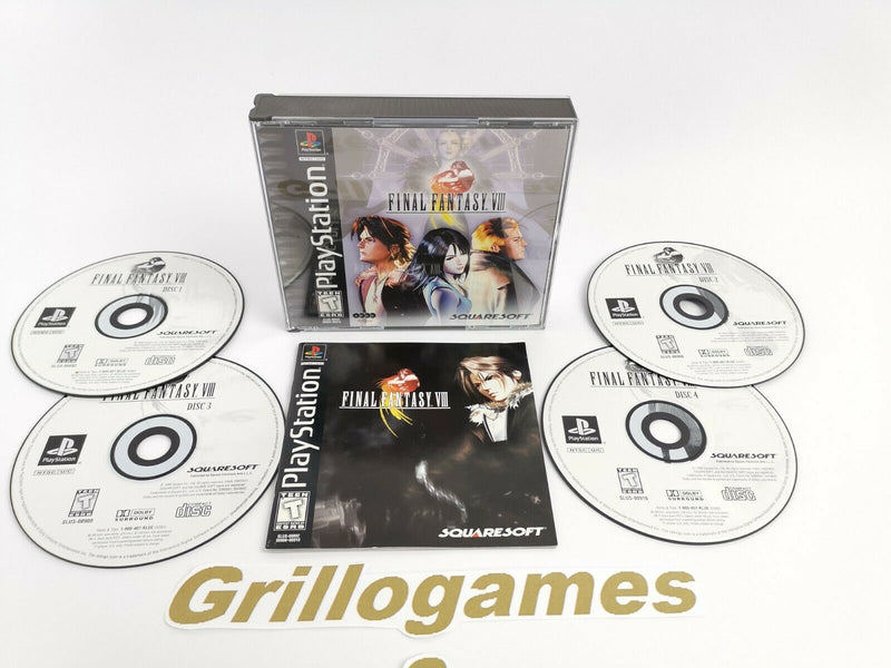 Sony Playstation 1 NTSC " Final Fantasy VIII " | Ps1 | PSX