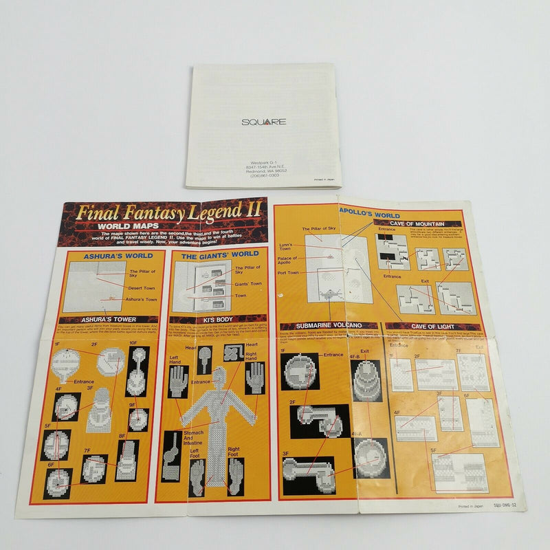 Nintendo Gameboy Classic Spiel " Final Fantasy II 2 " Modul | NTSC USA