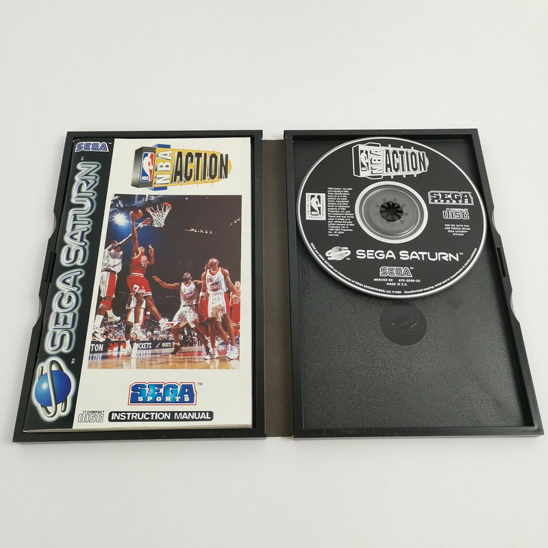 Sega Saturn Spiel " NBA Action " SegaSaturn | OVP | PAL Basketball